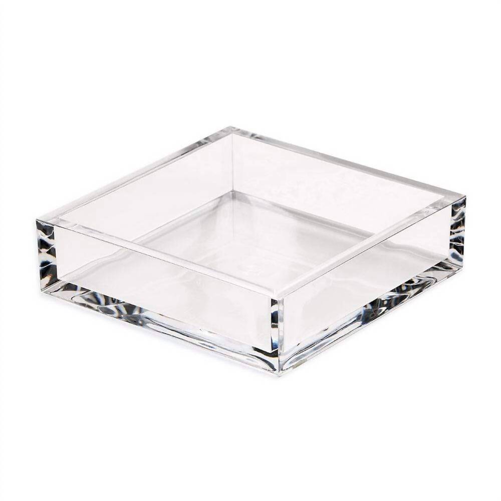 NEW CASPARI acrylic luncheon napkin holder in clear